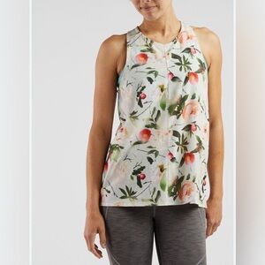 Oiselle Floral Racerback Tank Tops (Set of 2) | Size S